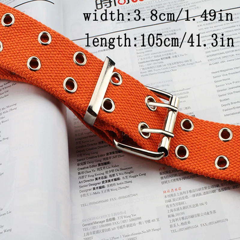 Рисунок 2 - Женский холщовый ремень-удлинитель с двумя отверстиями