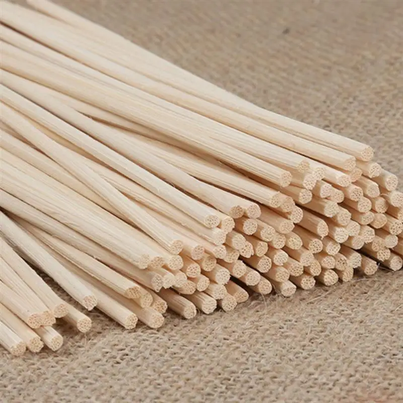 50 шт. Reed диффузоры Ротанговые бердовые палочки, Натуральные Прямые пористый ароматизатор диффузор эфирного масла диффузор палочки из ротанга