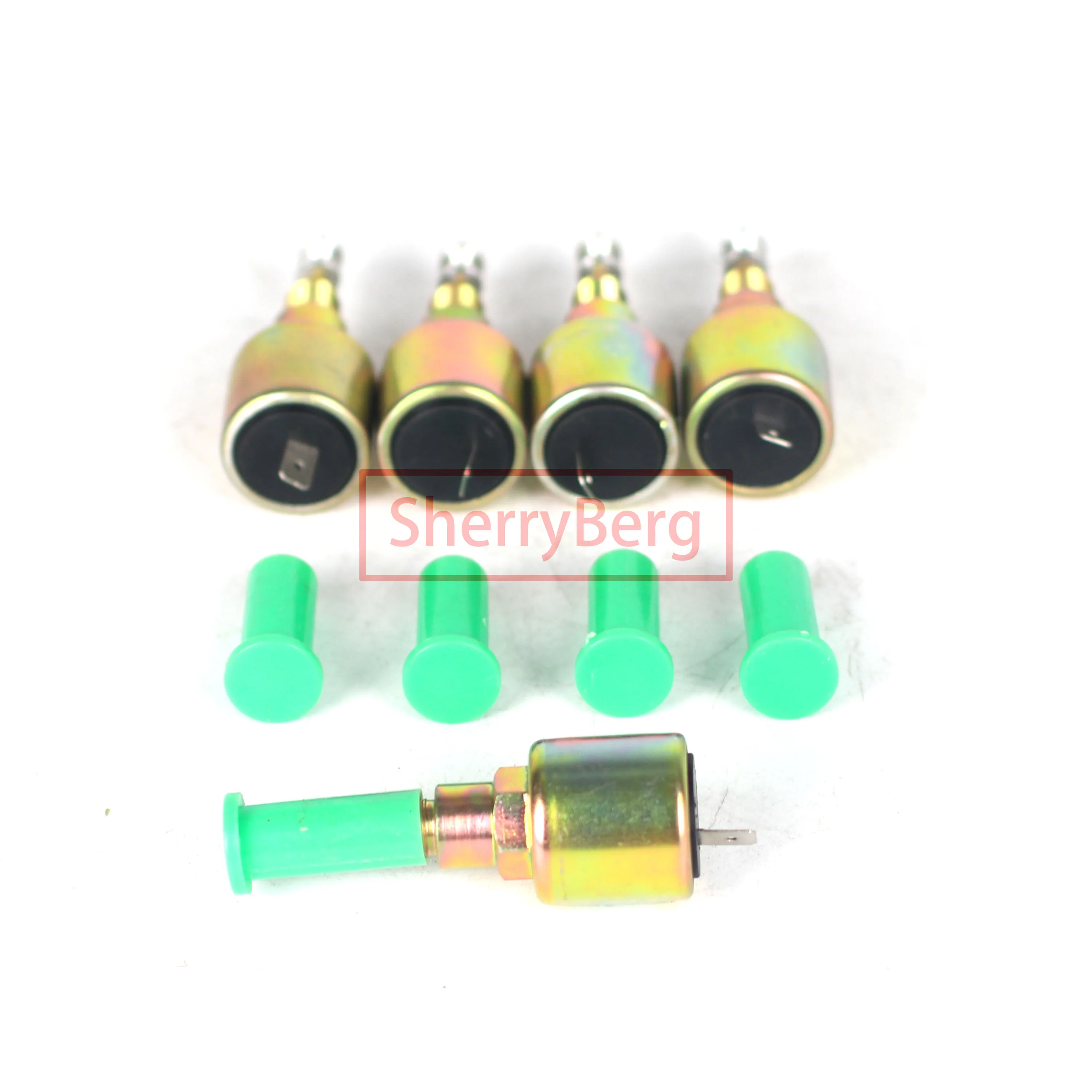 5 Pcs Of 34 pict-3 Air Bypass Cut Off Valve 12v 049129412 SherryBerg for VW Carburetor Carb Carburettor Choke Electric Idle