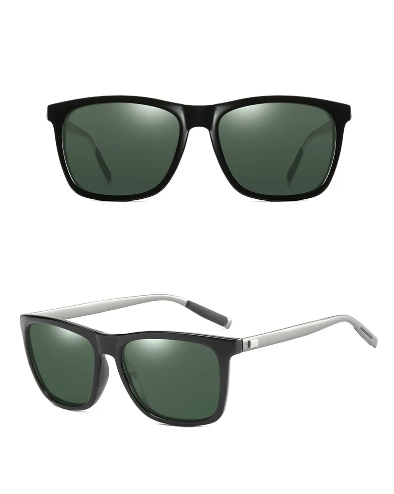 Night Vision Glasses Unisex Driving Glasses Polarized Outdoor Riding Hd Vision Sun glasses Square Anti-light Goggles - Название цвета: E-High-end style