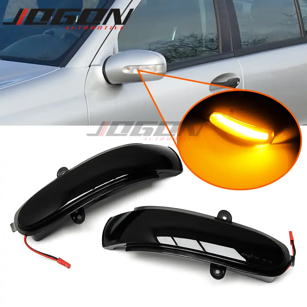 Dynamische Blinker Led Seite Spiegel Anzeige Blinker Sequentielle Licht Fur Mercedes Benz C Klasse W203 S203 Cl203 2001 2007 Signal Lamp Aliexpress