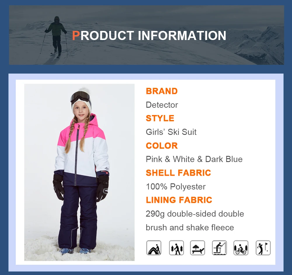 kids ski jacket girls