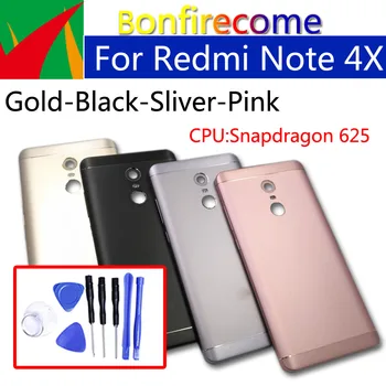 

Note4X Battery Back Cover For Xiaomi Redmi Note 4X Back Battery Door Rear Housing Cover Case Chassis Shell replacement
