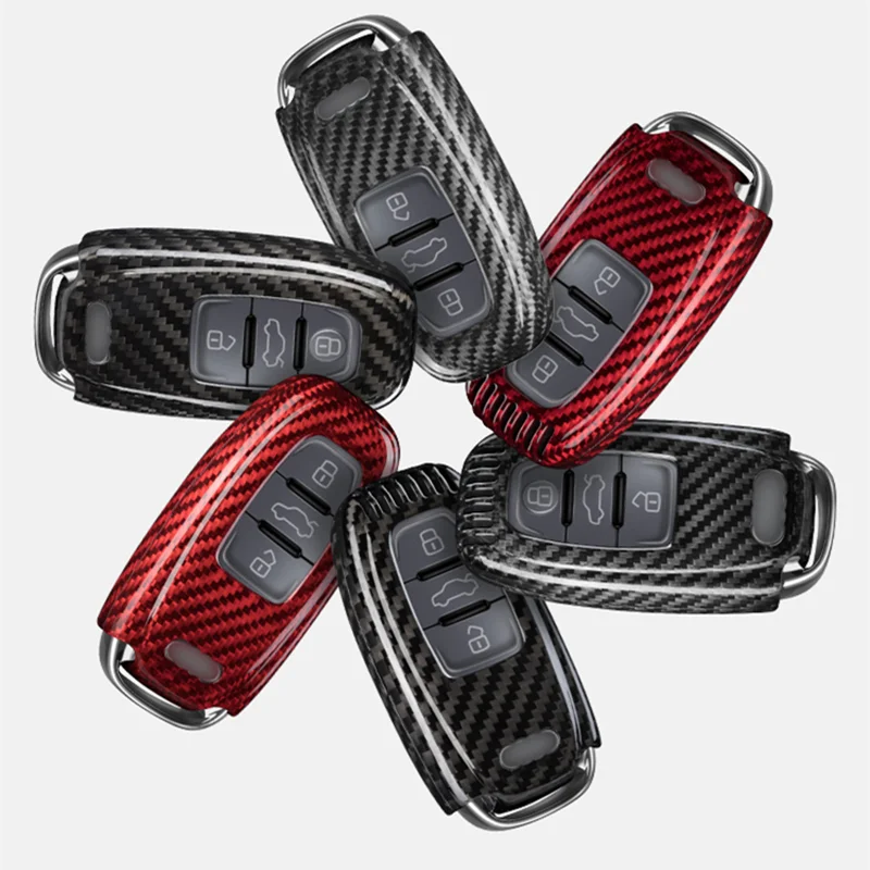 Key Fob Cover With Keychain Fits For Audi R8 Martinique 2 thumbnail image