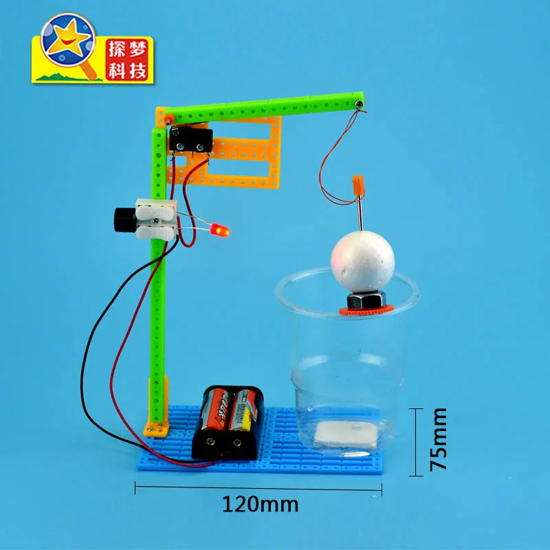 

Water Level Alarm Children for Making Toy Primary Science And Technology Science Experiment Gizmos Handmade DIY Materials