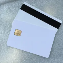 1000 шт. fudan4428 пустые Hi-co hico пвх магнитные полосы карты ПВХ контакт Смарт ic карты sle 4428