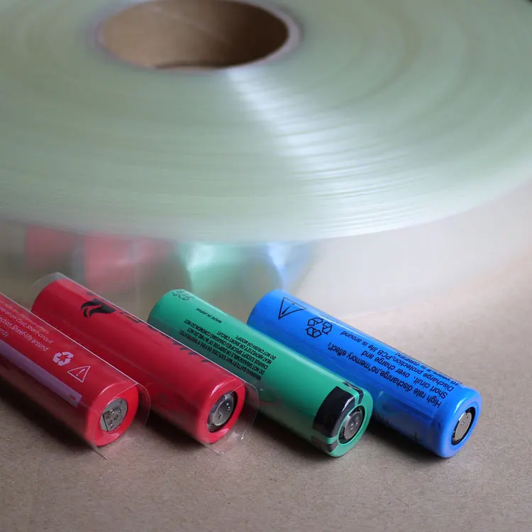 Width 36mm PVC Heat Shrink Tube Dia 22mm Lithium Battery Insulated Film Wrap Protection CaWarp Insulated Cable Sleeve Colorful