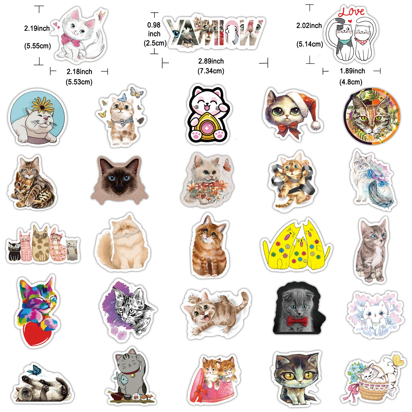 Anime Cat Icons, Anime Neko Emote Pack Sticker for Sale by BBMarioni