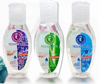 

150pcs Disposable alcohol antibacterial disinfection gel hand sanitizer travel pack 60ml convenient pack moisturizing SN3077