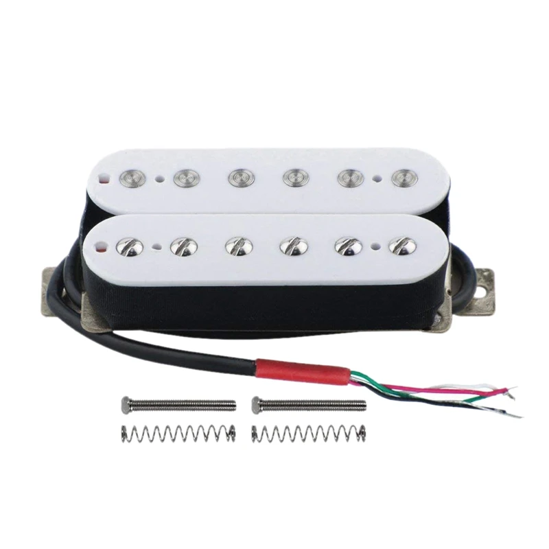 ABZB-Электрогитара хамбакер звукосниматели Alnico V Pickup белый - Цвет: 1PCS 52MM