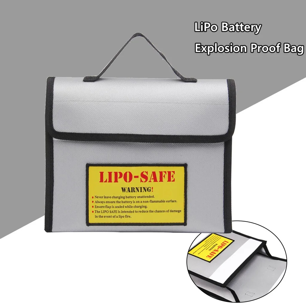 Promo CCE Protective Lipo Battery Explosion Proof Fireproof Guard Safe Bag 24x18.5x6.5cm For Dji Mavic Mini Accessories Dropshipping #9 