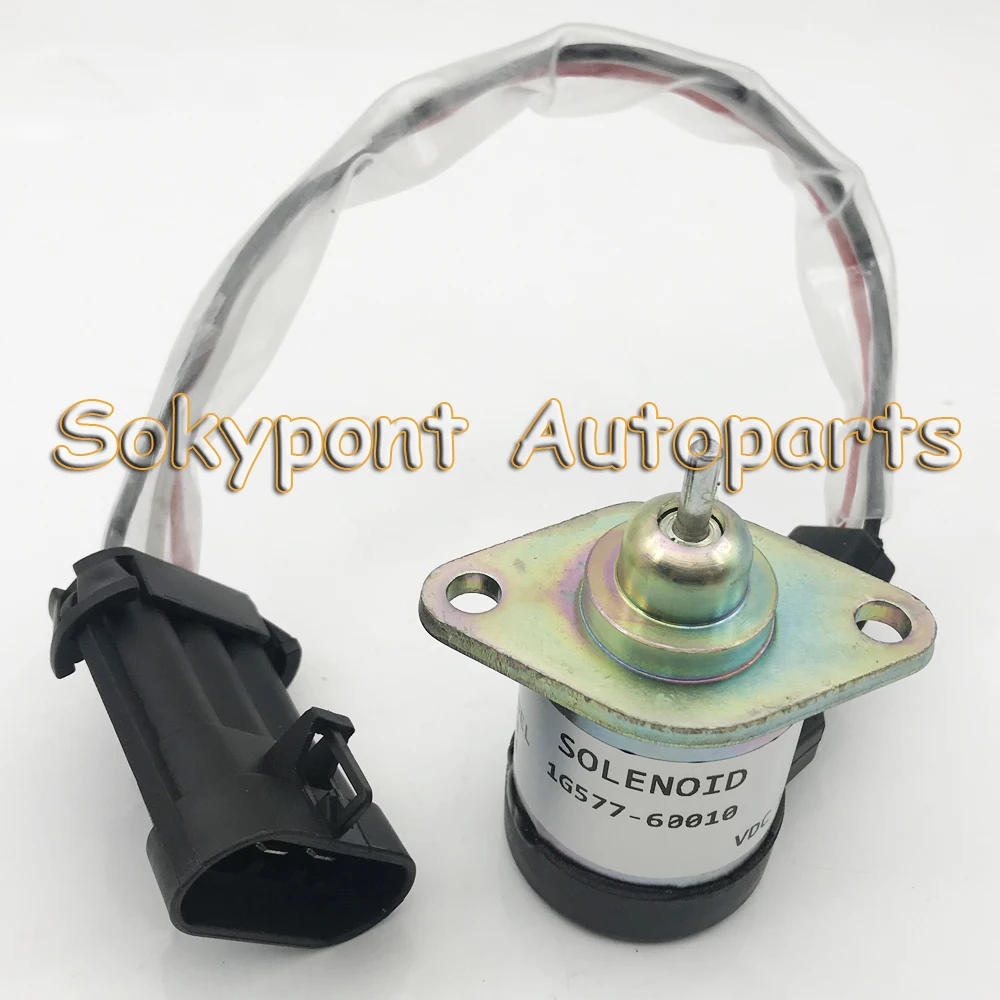 Топлива электромагнитный 12v для T250 T300 T320 с бортовым поворотом 6689034 1G577-60010 1G577-60011 1 шт