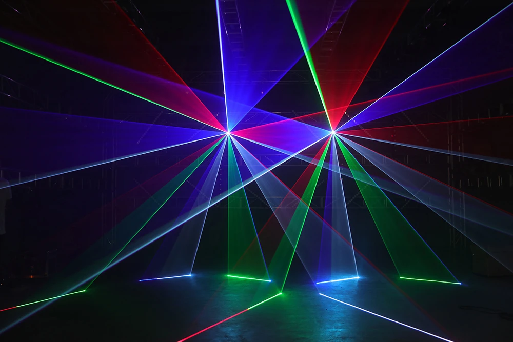 4 шт./лот) 3 Вт Мини RGB Полноцветный лазерный светильник автоматический звук DMX ILDA 256 узоры