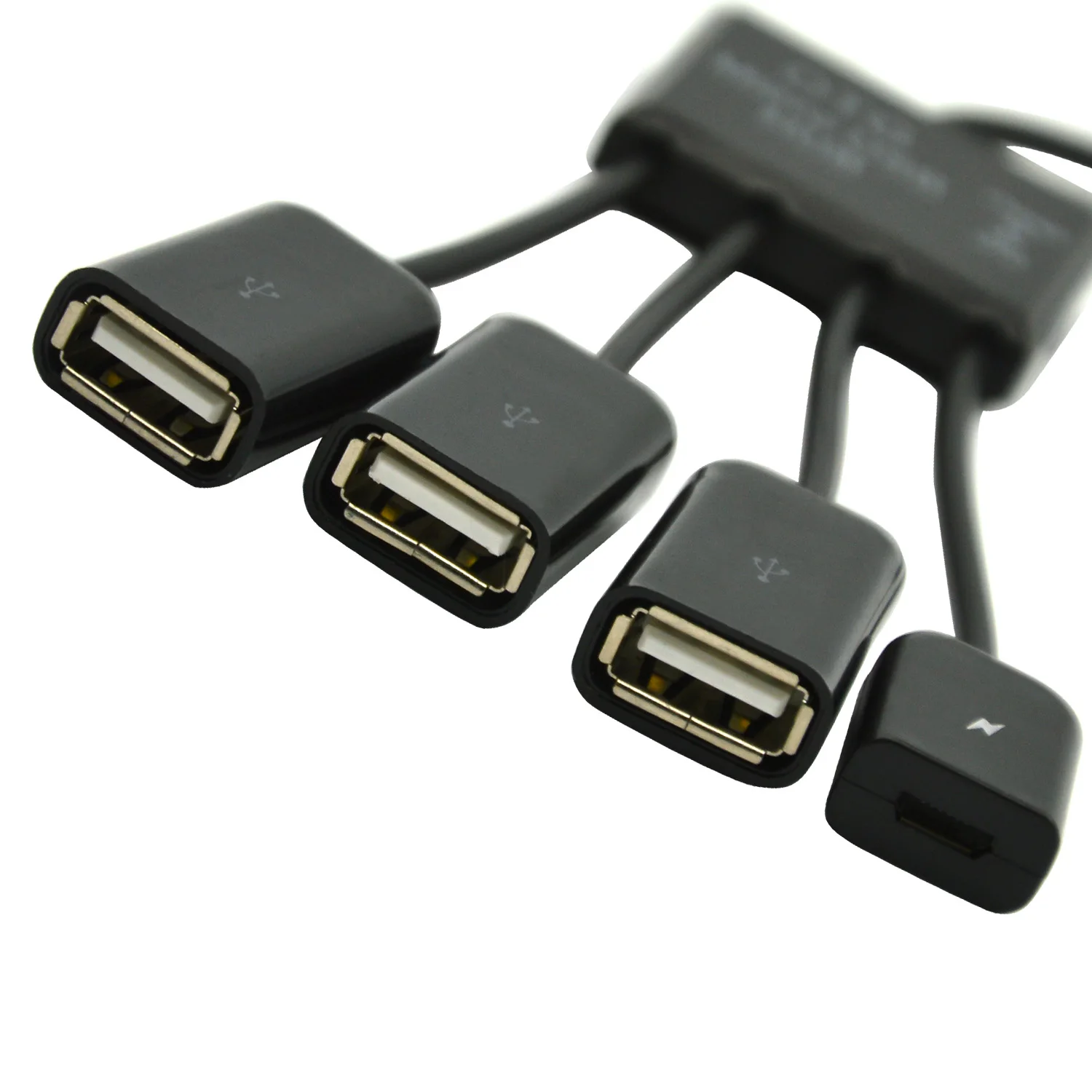 VONETS 4 в 1 Micro USB OTG концентратор USB хаб разъем сплитер для смартфона ноутбук планшетный ПК Мощность зарядный кабель аксессуар