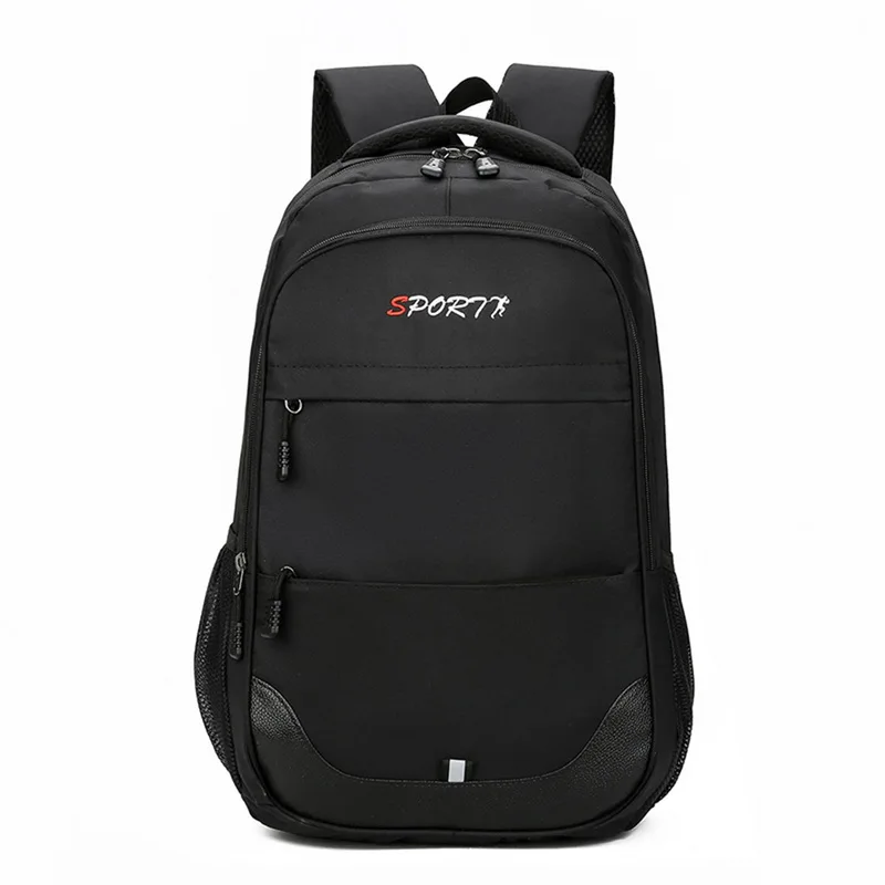 Litthing мужской рюкзак сумка бренд 15,6 дюймов ноутбук Mochila для мужчин водонепроницаемый рюкзак школьный рюкзак 32*18*48 см - Цвет: black 3
