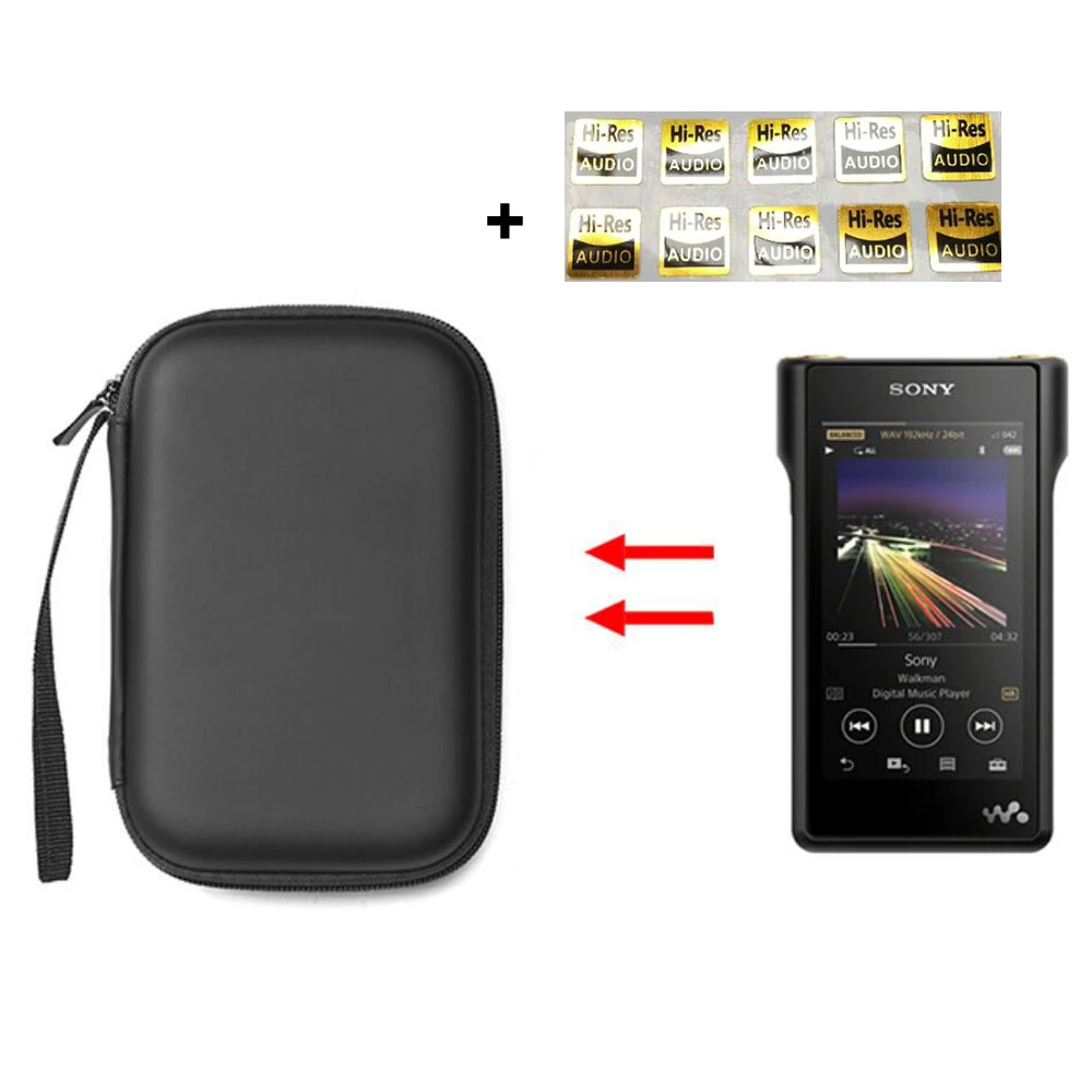 

Durable Tough Carrying Box Storage Box Case For Sony NW-WM1A WM1A NW-WM1Z WM1Z ZX300 ZX100 M5S FIIO X5III