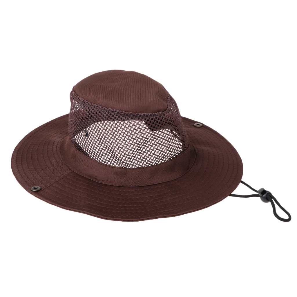 Наружная Солнцезащитная шляпа с широкими полями, дышащая Кепка Boonie для рыбалки, гребли, охоты, пеших прогулок, кемпинга