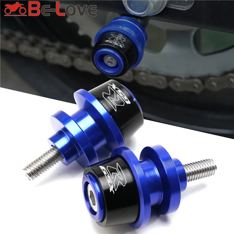 M8 Swingarm Слайдеры Катушки стенд шпули CNC алюминиевый сплав для Suzuki GSX R GSXR 600 750 1000 K1 K2