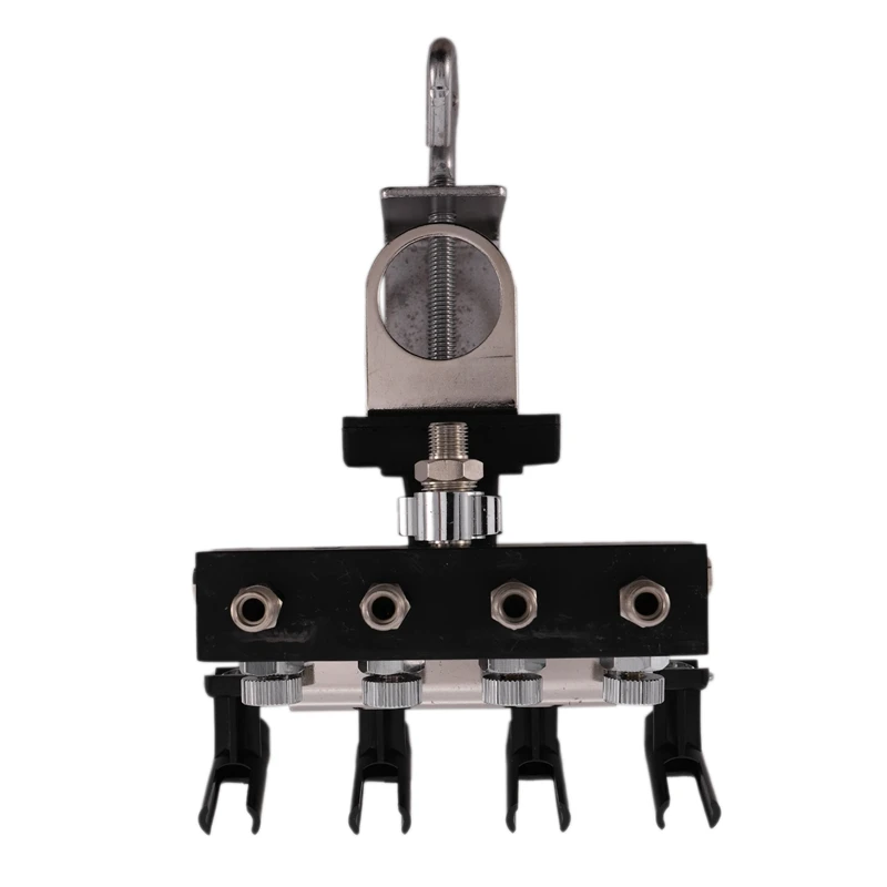 

Airbrush Placement Stand Fixed Adjustment Airbrush Holder 4 Bit Air Hose Splitter Set Adjustable Holder