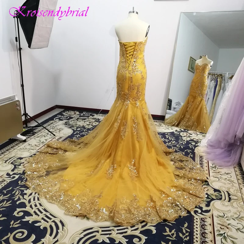 

DZW032 Robe De Soiree longue Vintage Mermaid Sheath Evening Dresses Sweetheart Elegant Prom Formal Dresses 2019