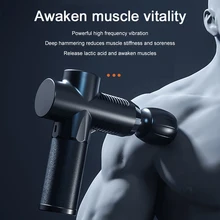 

High Frequency Massage Gun Muscle Relaxer Body Relaxation Electric Massager Portable Mini Massage Gun for Fitness