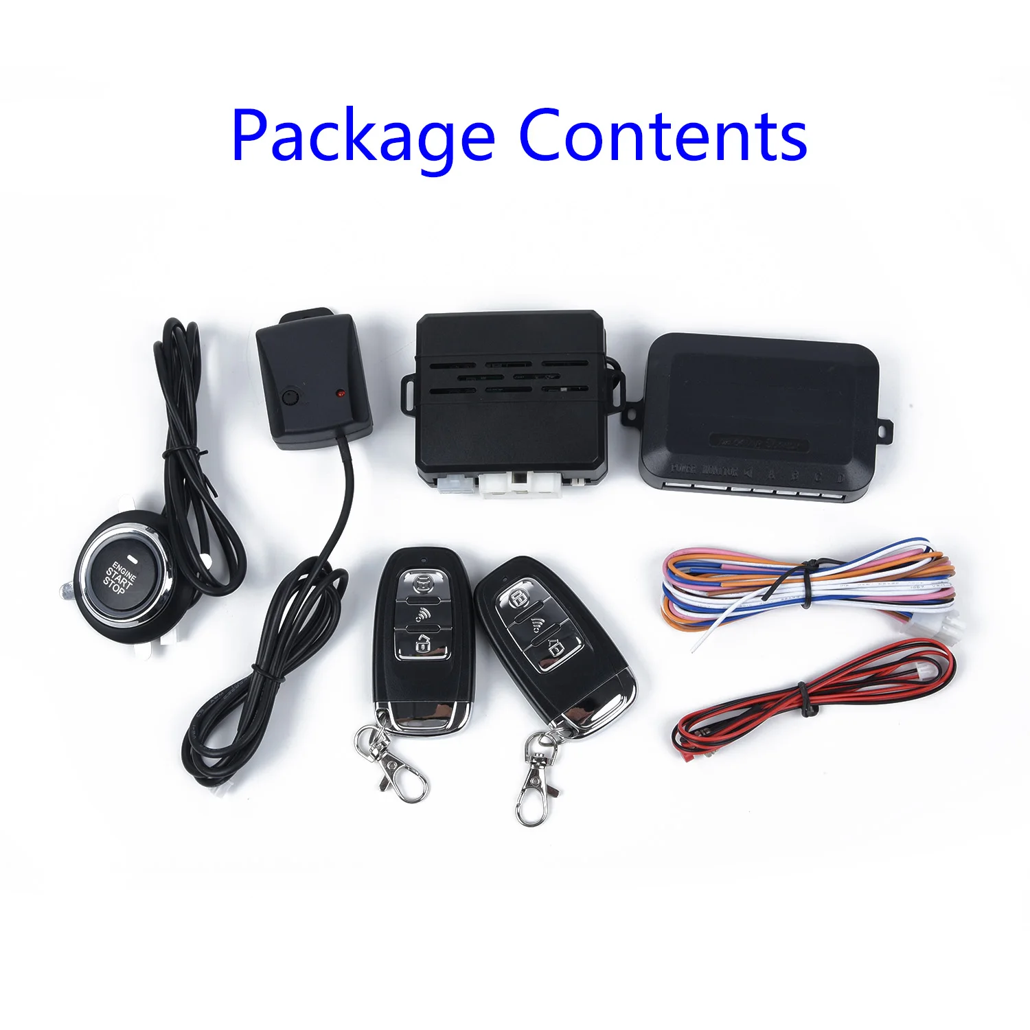 

Sensor Engine Antenna Start Vibration Alarm Security Ignition Push Remote Switch Control DC 12V Button