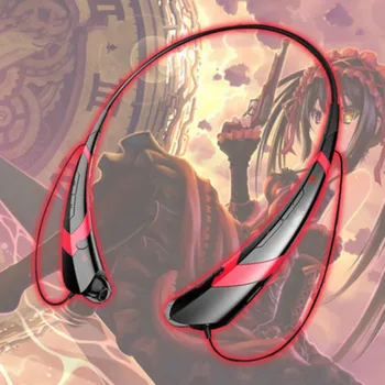 

Animation concept Bluetooth headset sports wireless HBS-760 Japanese neck-mounted in-ear stereo headset sports with mic headset