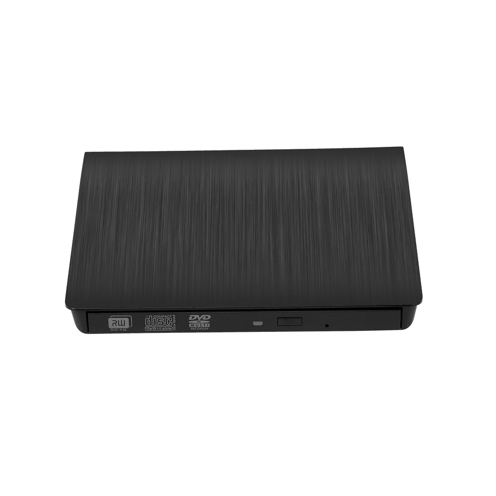  USB Mobile External DVD-RW Portable Drive ODD External DVD Drive ROM Player Writer for Windows Linu
