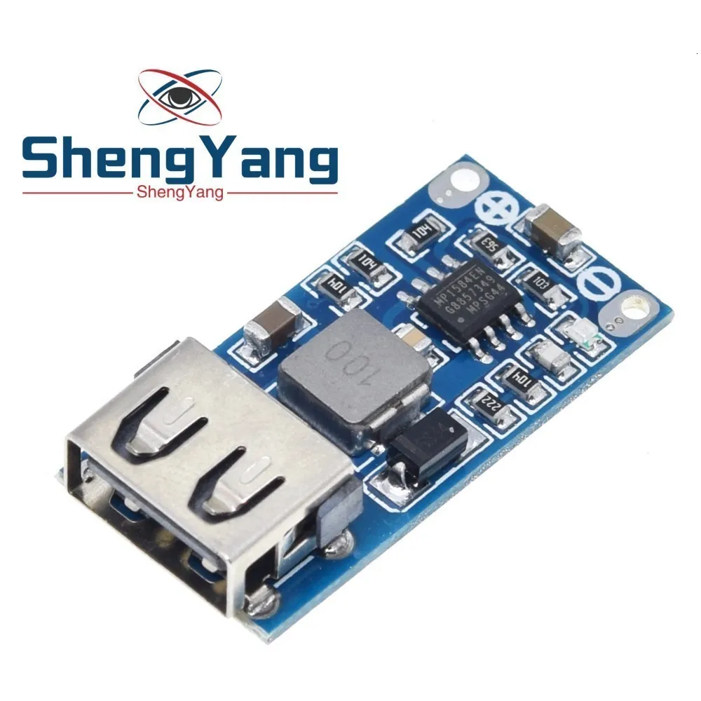 

DC-DC 9V 12V 24V to 5V 3A USB step-down voltage regulator module Converter Phone Charger Car Power Supply Module