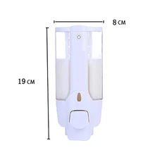 500 мл настенный дозатор мыла ручное давление Ванная комната Лосьон после душа шампунь жидкое дезинфицирующее средство принадлежности для ванной комнаты