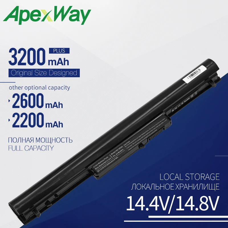 

14.8V ApexWay Laptop Battery for HP Chromebook 14-c010us Pavilion 14 Sleekbook 14 15 TouchSmart 14 15 Ultrabook 14 15 Series