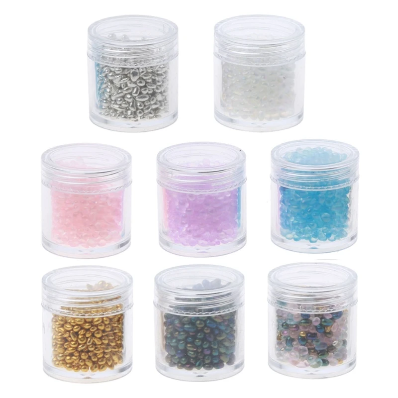 

15g Acrylic Crystal Sea Glass Resin Filler Aurora Crystals Stones DIY UV Resin Epoxy Resin Jewelry Making Mold Fillings