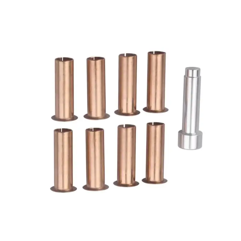 4/8pcs Car Door Hinges with Removal Tool Brass Pin Liners Bushing