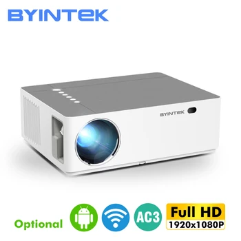 

MOON K20 1920*1080 Full HD BYINTEK Smart Android Wifi support AC3 300inch LED Video Projector with USB For Home Theater Cinema