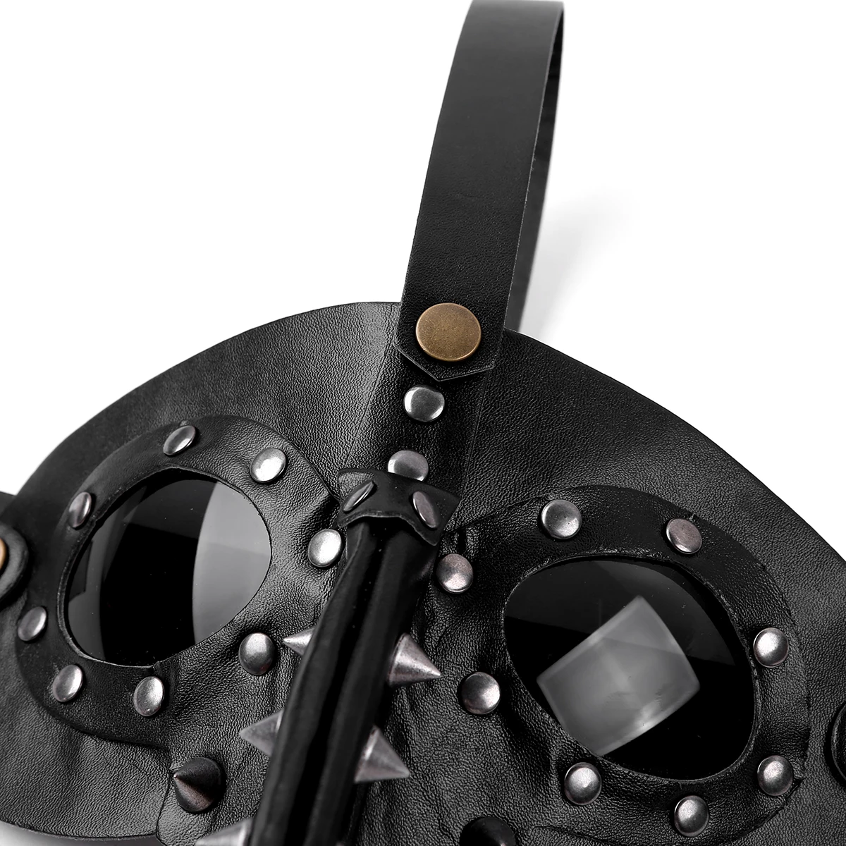 Plague Doctor Bird Mask PU Leather Punk Gothic Cosplay Masks Long Nose Beak Cosplay Steampunk Halloween Costume Props Masks