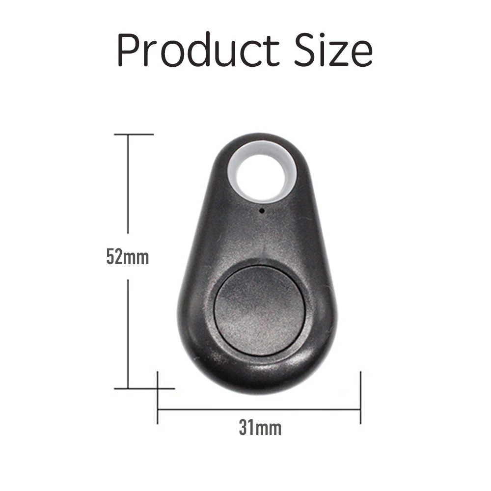 Mini Anti-lost Keychain Smart Tag Bluetooth Finder Device GPS Bi-Directional Alarm Tracker Phone Wallet Pet Child Key Locator