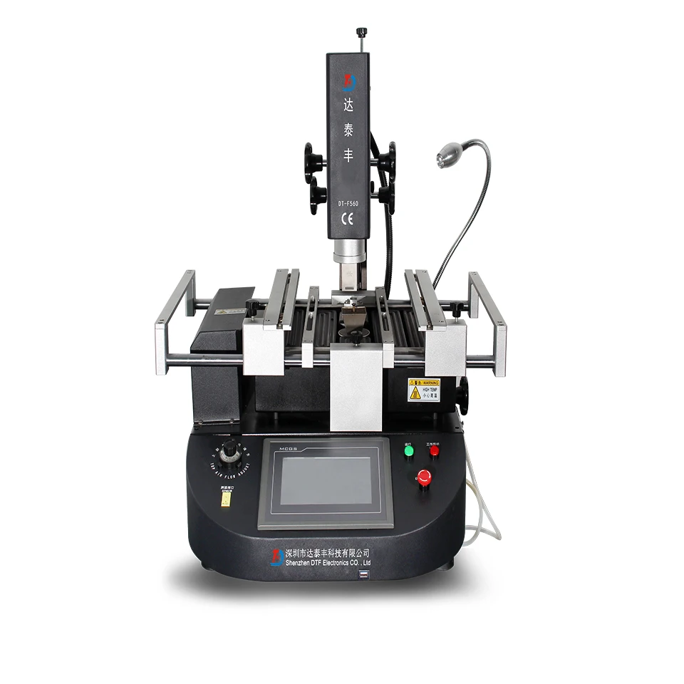 

Automatic BGA rework station lead-free desoldering station chip welding three temperature zone soldering station