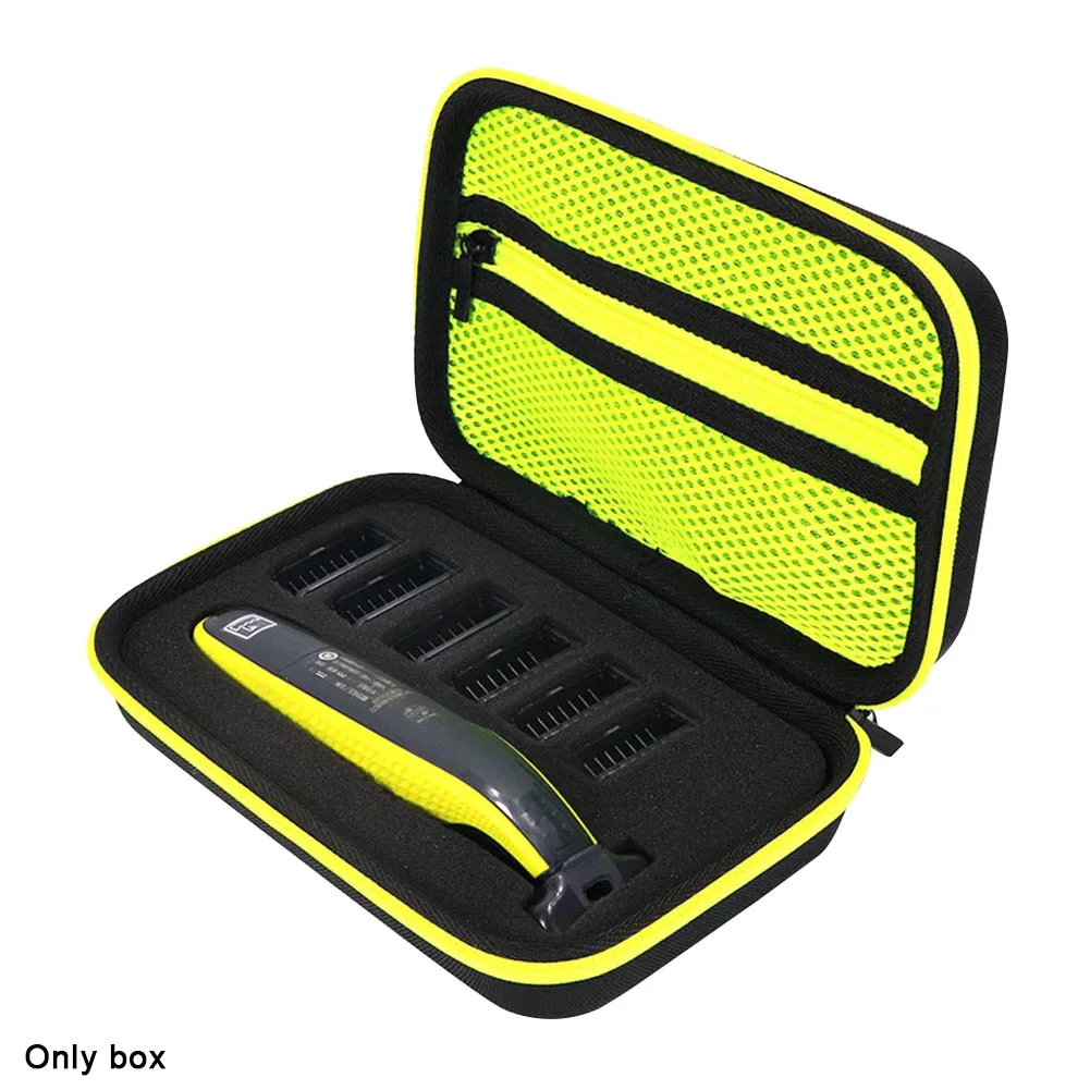

Portable Anti Fall Case Travel Durable Organizer Hard EVA Accessories Shaver Razor Storage Box Protective For Philips OneBlades