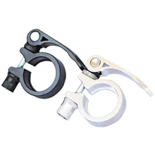 Зажим для велосипедного сиденья из алюминиевого сплава с быстроразъемным зажимом для седловой трубы 28,6 31,8 34. 9 большое количество