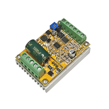 

High Power 380W Three-phase Brushless Motor Controller Without Hall, PWM Motor ESC Drive Board PLC, DC 6.5-50V Controller Module