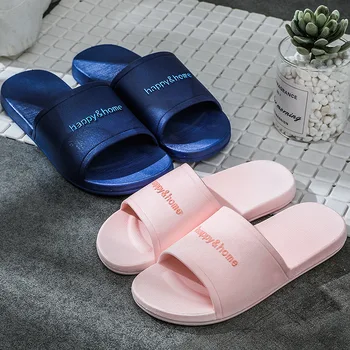 

2020 Family Bathroom Slippers Home Indoor Non-slip Unisex Solid Soft Bottom Slipper Sandals Y9Y00121