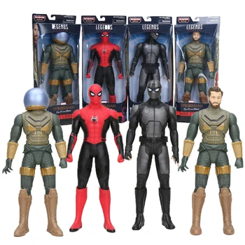 

12inch Legends Series Spider-Man Far From Home MYSTERIO Black SPIDERMAN PVC Action Figure Collection Model Dolls