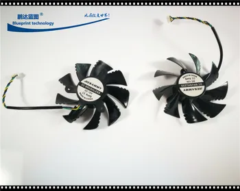 

New mute 8 cm 17 mm hole is apart from the 42 mm 82 * 12 v big air volume PWM graphics card to replace the cooling fan