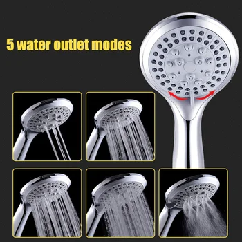 

Economical High Pressure Shower Head Powerful Rainfall Massage SPA Sprays Showerhead for A Better Shower Experience d