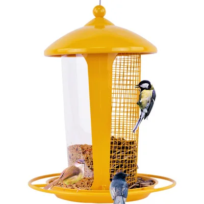 

Outdoor bird feeder, garden decoration, villa, balcony bird feeder, automatic bird feeding trough