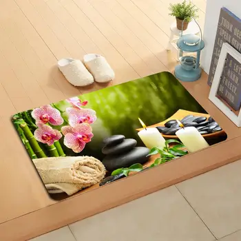

Custom Zen Stone (1) Doormat Home Decor Door mat Floor Mat Bath Mats foot pad#20-05-19-03