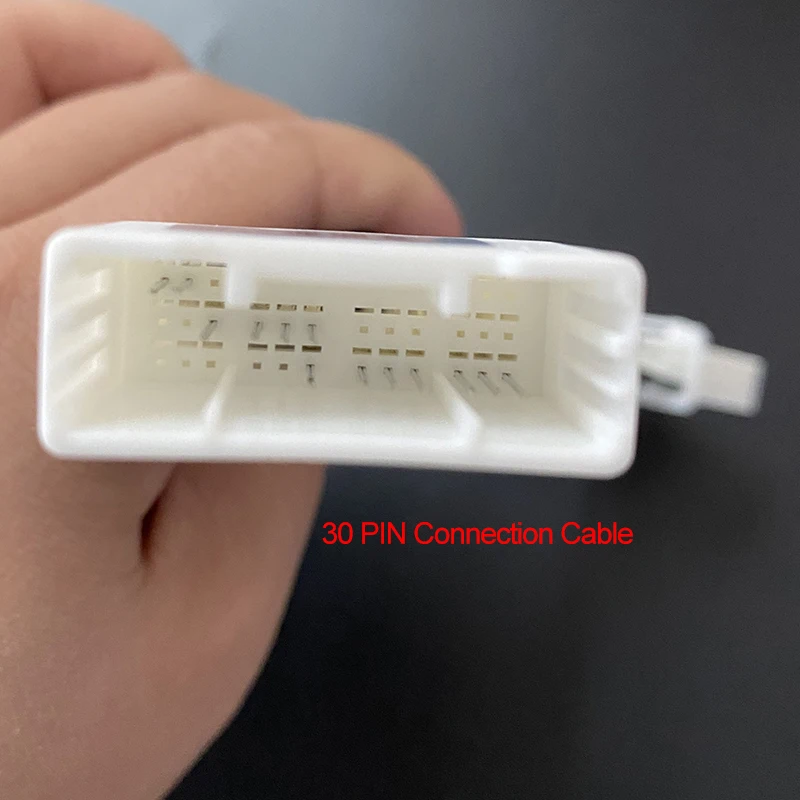 30 PIN Rear View Camera Connection Adapter Cable For Toyota OEM - Main Image