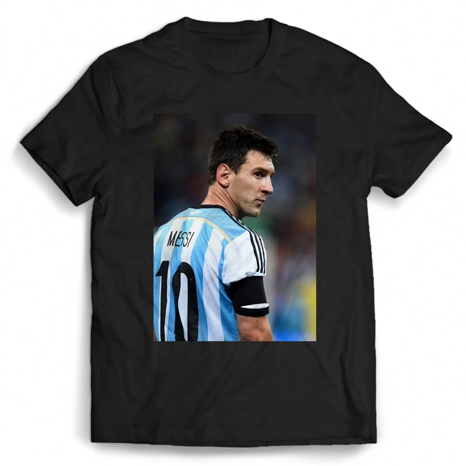 Lionel Messi Argentina Team Мужская/Женская футболка футбол крутая Повседневная pride Футболка