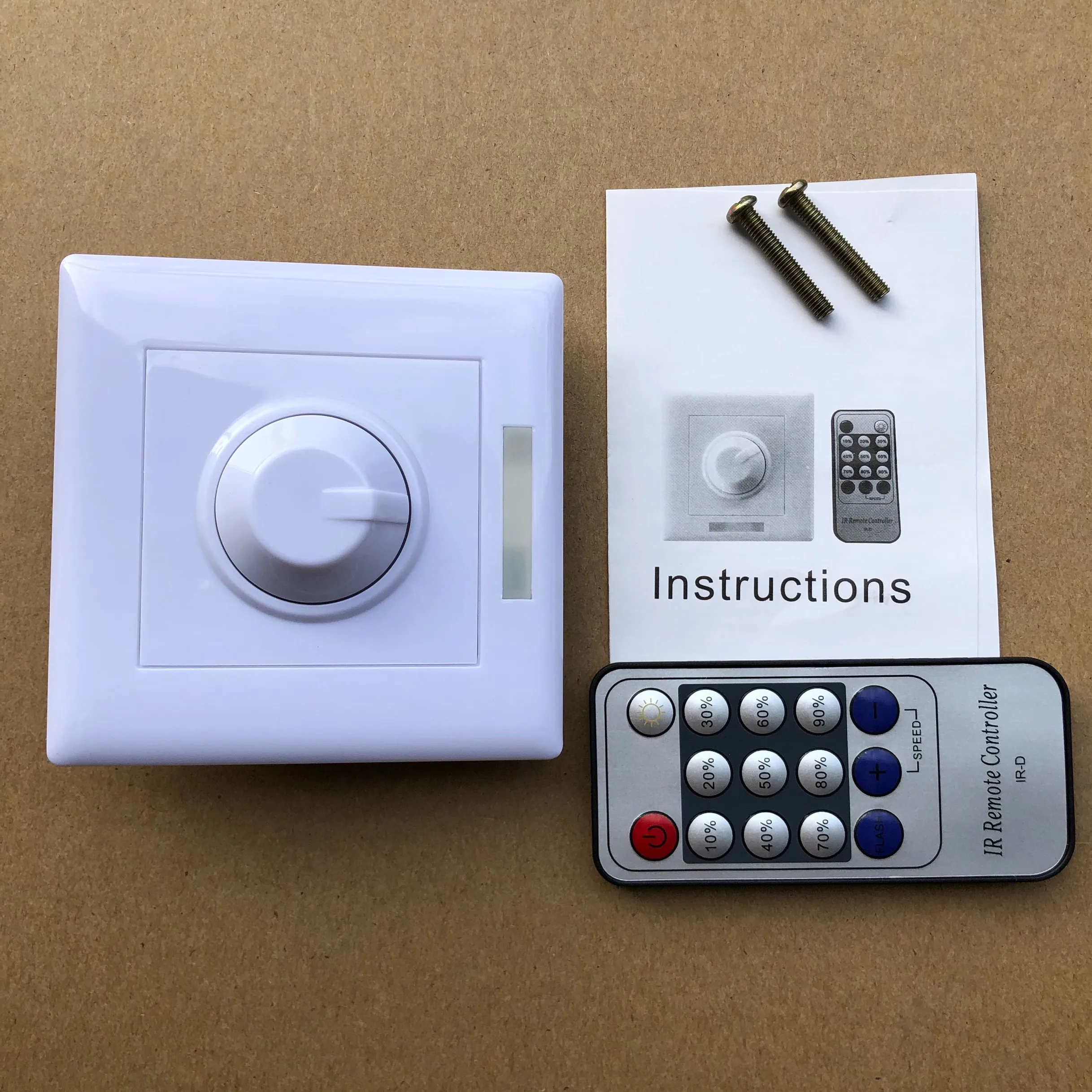 Infrared Remote Control Switch Led Dimmer 220v 110v Led Stepless