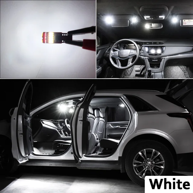 13-Piece Interior LED Light Kit For 2014-2019 Mazda 6 - Ultra Bright White Map, Dome, License Plate Bulbs - View #2